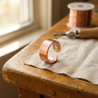 Bague en cuivre Soudure