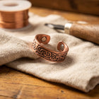Bague en cuivre Bogue