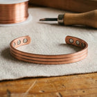 Bracelet en cuivre Cœur