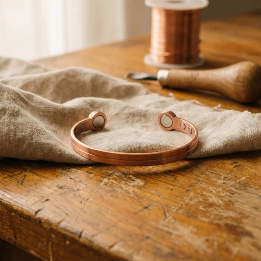 Bracelet en cuivre Mèche