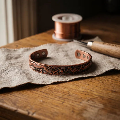 Bracelet en cuivre Terreau