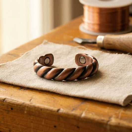 Bague en cuivre Pointe