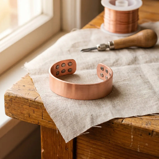 Bracelet en cuivre Enclume