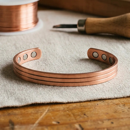 Bracelet en cuivre Cœur