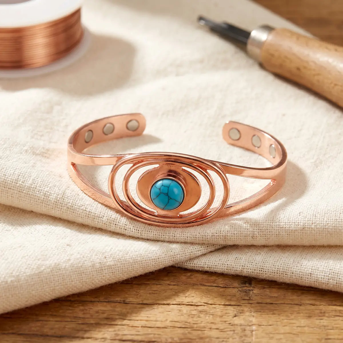 Bracelet en cuivre Jonc