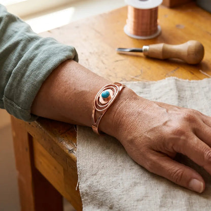 Bracelet en cuivre Jonc