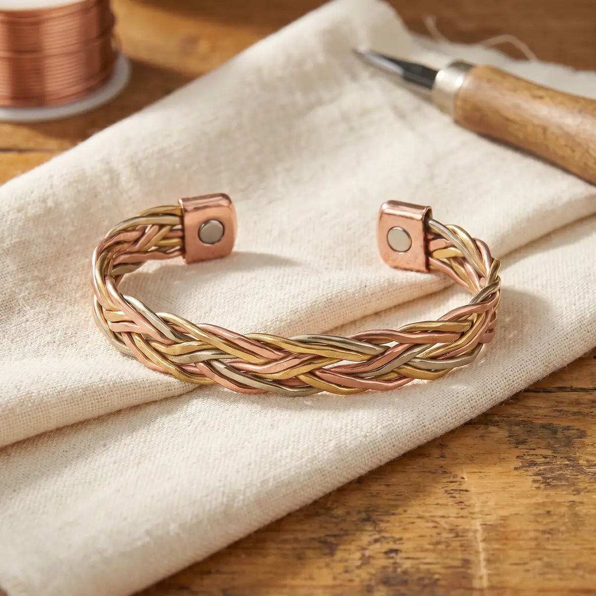 Bracelet en cuivre Bourbier