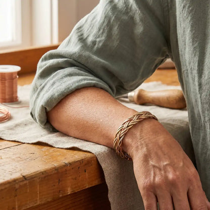 Bracelet en cuivre Bourbier