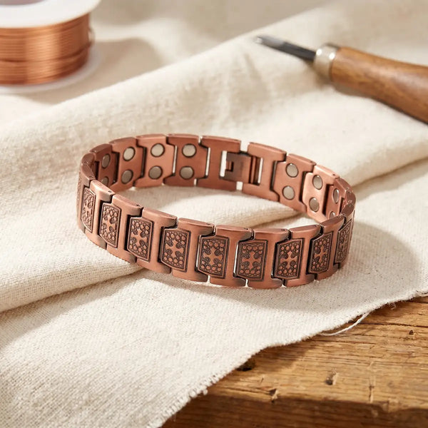 Bracelet en cuivre Bourrasque pour homme