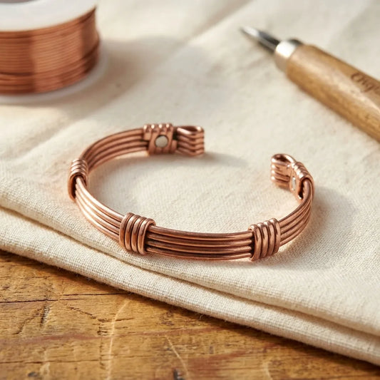 Bracelet en cuivre Steppe