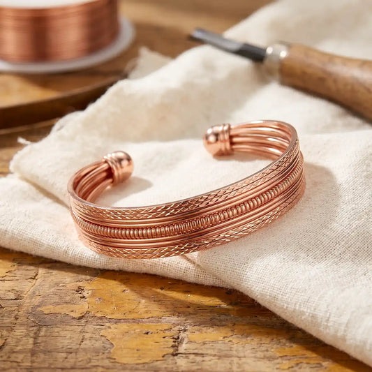 Bracelet en cuivre Fougeraie