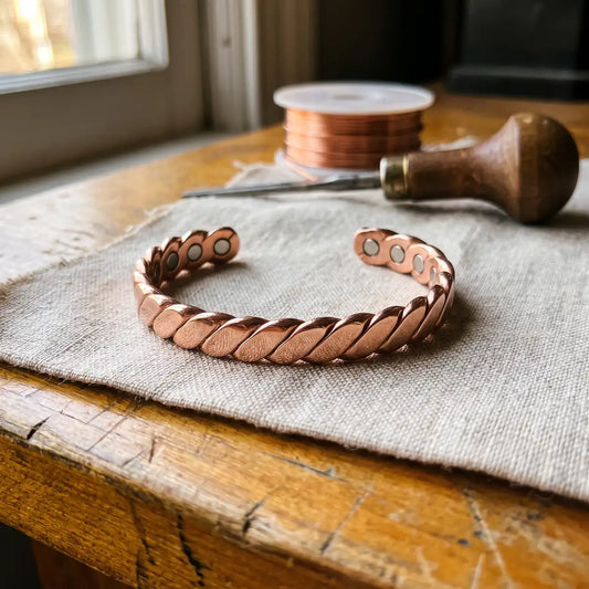Bracelet en cuivre Rameau