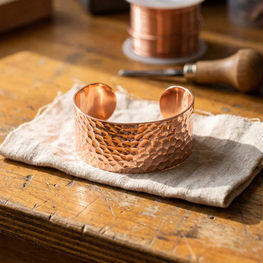 Bracelet en cuivre Forge