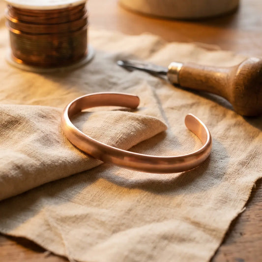 Bracelet en cuivre Flux