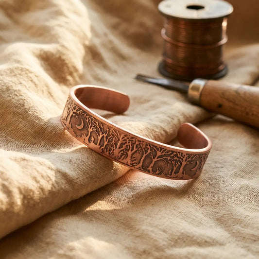 Bracelet en cuivre Bosquet