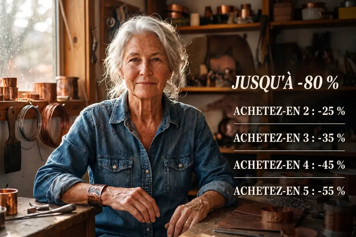 Le Cuivre d'Hélène : jusqu'à 80 % de réduction